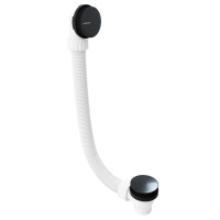 Polysan Vanová souprava bez napouštění, click-clack, délka 1200mm, zátka 72mm, gun metal 71858.60