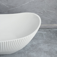 Volně stojící akrylátová vana Rea ATENA 170x73 cm - bílá