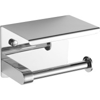 Sapho Držák toaletního papíru s poličkou, chrom UN1197C