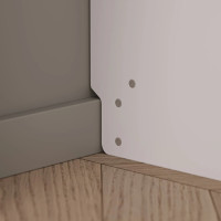 BusyKids Šatní skříň bílá