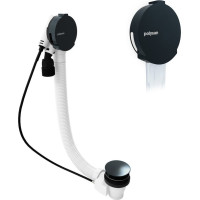 Polysan Vanová souprava s napouštěním, bovden, délka 600mm, zátka 72mm, gun metal 71851.60