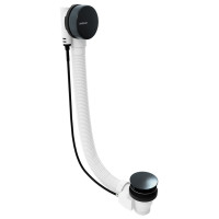 Polysan Vanová souprava, bovden, délka 800mm, zátka 72mm, gun metal 71852.60