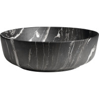 Sapho RONDEA keramické umyvadlo na desku Ø 41cm, carnico mramor AR445CM