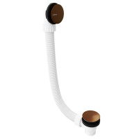 Polysan Vanová souprava bez napouštění, click-clack, délka 1200mm, zátka 72mm, měď mat 71858.70