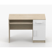 Psací stůl SMYK - dub sonoma/bílý (více variant)