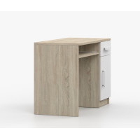 Psací stůl SMYK - dub sonoma/bílý (více variant)