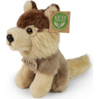 Rappa Plyšový vlk sedící 16 cm ECO-FRIENDLY