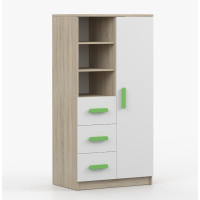 Regál SMYK - dub sonoma/bílý (více variant)