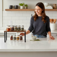 Polička do kuchyně GINGER MAX rustic