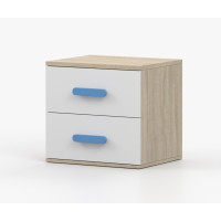 Noční stolek SMYK - dub sonoma/bílý (více variant)