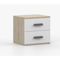Noční stolek SMYK - dub sonoma/bílý (více variant)