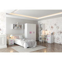 Postel SMYK 200x90 cm - bílá