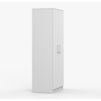 Šatní skříň SMYK 80 - bílá (více variant)
