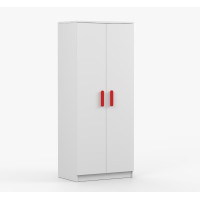 Šatní skříň SMYK 80 - bílá (více variant)