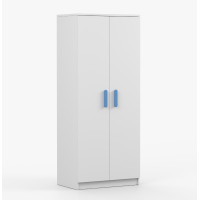 Šatní skříň SMYK 80 - bílá (více variant)