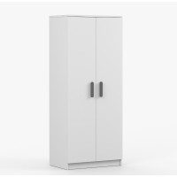 Šatní skříň SMYK 80 - bílá (více variant)