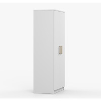 Šatní skříň SMYK 80 - bílá (více variant)