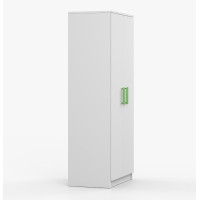 Šatní skříň SMYK 80 - bílá (více variant)