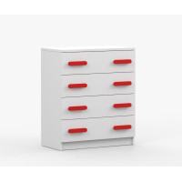 Komoda SCOUT - bílá (více variant)