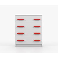 Komoda SCOUT - bílá (více variant)