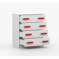 Komoda SCOUT - bílá (více variant)