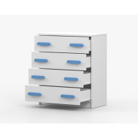 Komoda SCOUT - bílá (více variant)