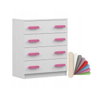 Komoda SCOUT - bílá (více variant)