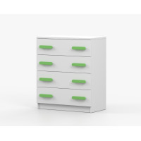 Komoda SCOUT - bílá (více variant)