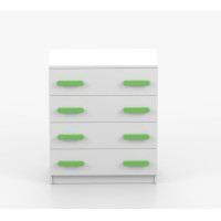 Komoda SCOUT - bílá (více variant)