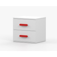 Noční stolek SCOUT - bílý (více variant)