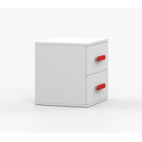 Noční stolek SCOUT - bílý (více variant)