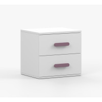Noční stolek SCOUT - bílý (více variant)
