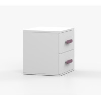 Noční stolek SCOUT - bílý (více variant)