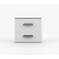 Noční stolek SCOUT - bílý (více variant)