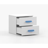 Noční stolek SCOUT - bílý (více variant)