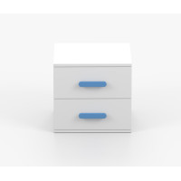 Noční stolek SCOUT - bílý (více variant)