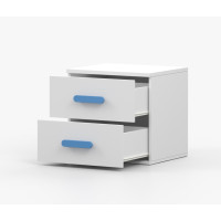 Noční stolek SCOUT - bílý (více variant)