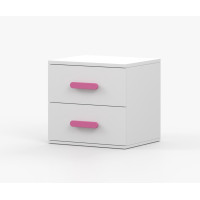 Noční stolek SCOUT - bílý (více variant)