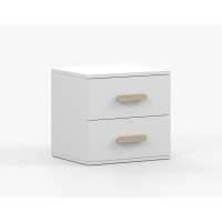 Noční stolek SCOUT - bílý (více variant)