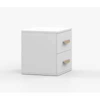 Noční stolek SCOUT - bílý (více variant)