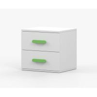 Noční stolek SCOUT - bílý (více variant)