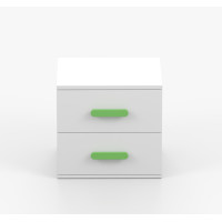 Noční stolek SCOUT - bílý (více variant)