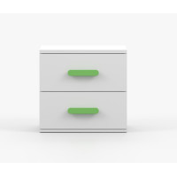 Noční stolek SCOUT - bílý (více variant)