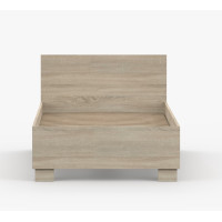 Postel SMYK 200x90 cm - dub sonoma