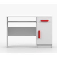 Psací stůl SCOUT - bílý (více variant)