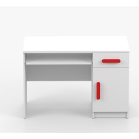 Psací stůl SCOUT - bílý (více variant)