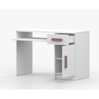 Psací stůl SCOUT - bílý (více variant)