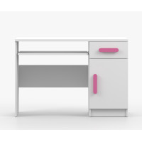 Psací stůl SCOUT - bílý (více variant)