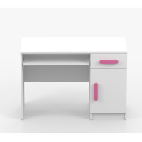 Psací stůl SCOUT - bílý (více variant)