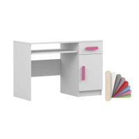 Psací stůl SCOUT - bílý (více variant)